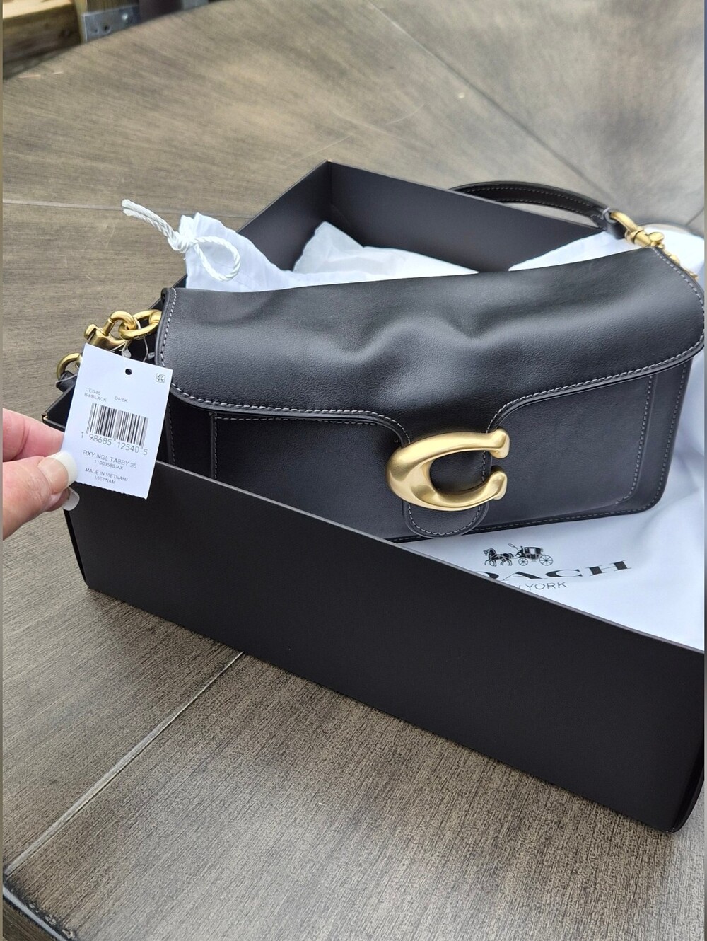 Coach Rexy 10th Birthday Tabby 26 Shoulder Bag Style No. CEG40 Dust Bag Included - Picture 4 of 16